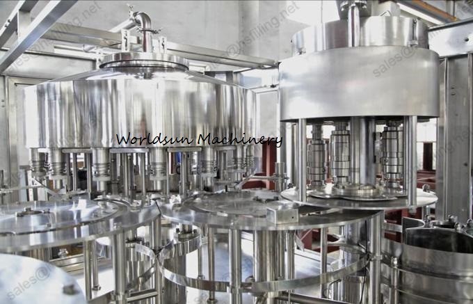 CGF Series 2000 - 4000 Bottles/Hour bottled Beverage Filling Machine stainless steel